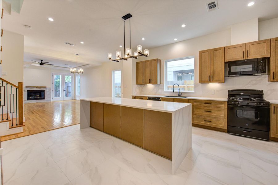 Furnished interior view inside a new home in , Houston (Image 33).