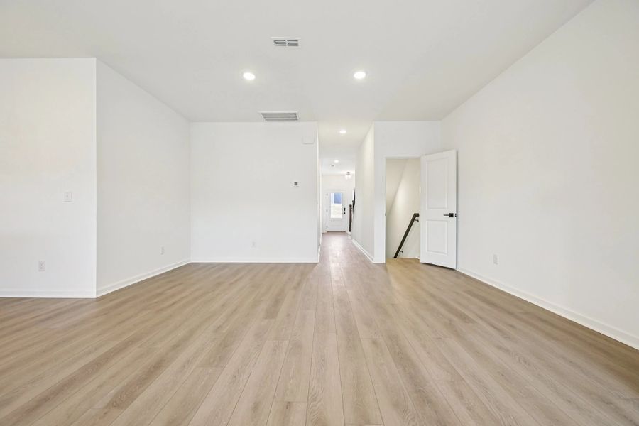 Family Room featuring the AW Collection® Artisan - Textural layers and details made for slowing down.