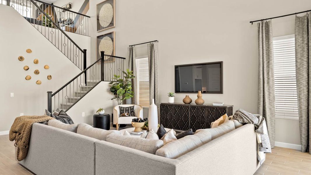 Furnished interior view inside a new home in Aloravita, Peoria (Image 9).