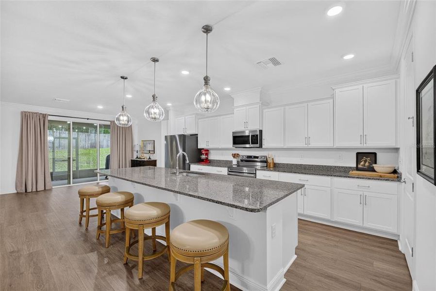 Furnished interior view inside a new home in , Alachua (Image 26).