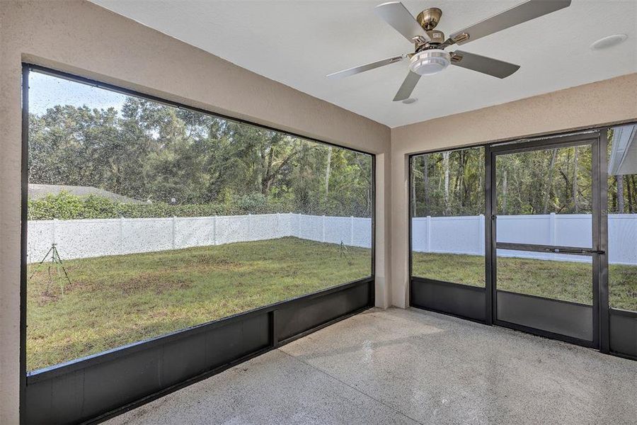 Exterior details and patio area of a home in , Belleview (Image 24).
