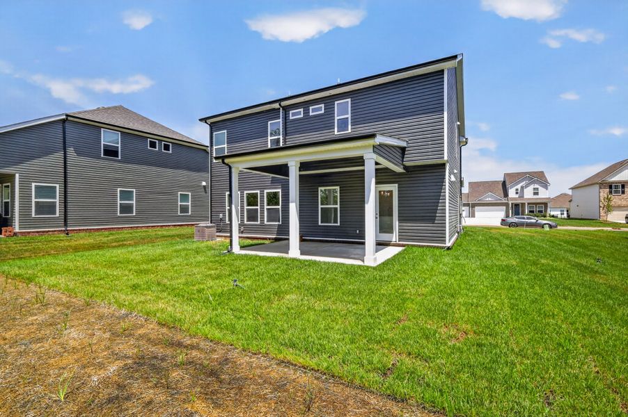 Exterior details and patio area of a home in Smith Farms, Murfreesboro (Image 24).