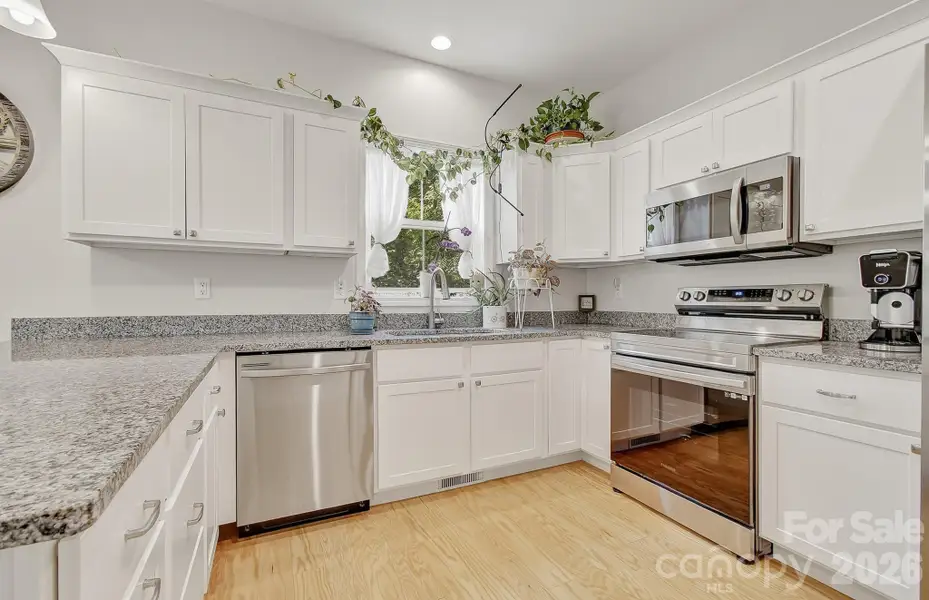 Large open kitchen