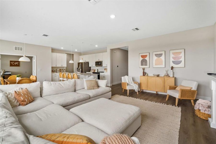 Furnished interior view inside a new home in Mirada, San Antonio (Image 38).