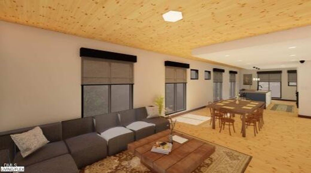 Interior Rendering 7 - Living