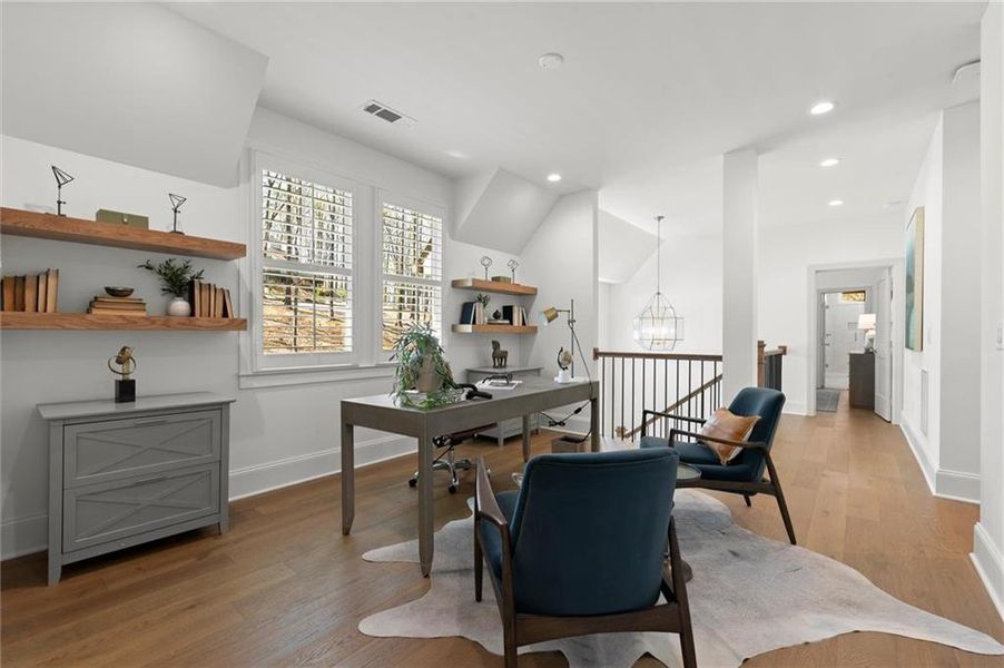 Furnished interior view inside a new home in , Marietta (Image 42). Furnished interior view inside a new home in , Marietta (Image 42).