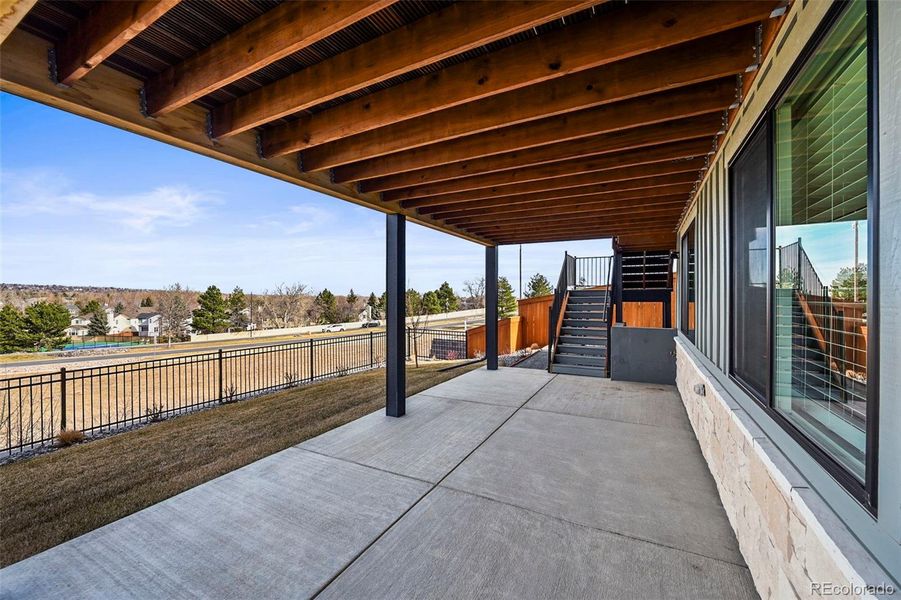 Exterior details and patio area of a home in , Louisville (Image 27). Exterior details and patio area of a home in , Louisville (Image 27).