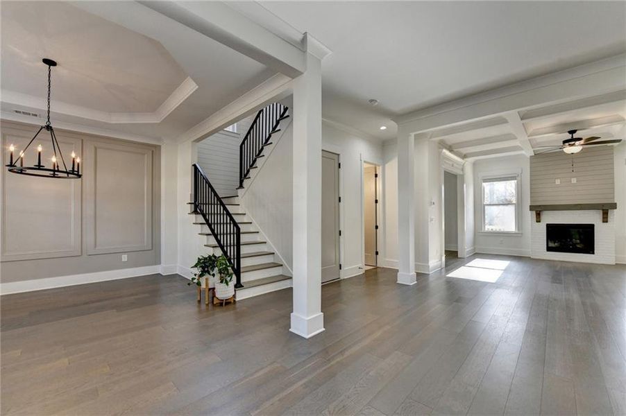 Spacious, unfurnished interior of a new home in , Buford (Image 62).