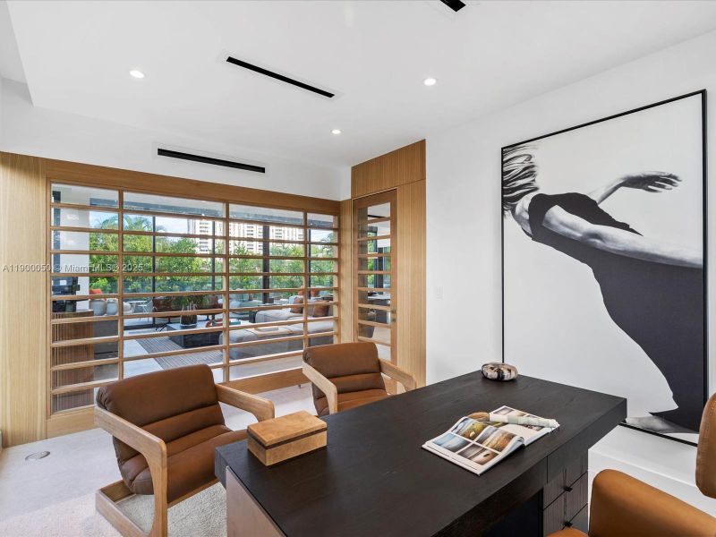 Furnished interior view inside a new home in , Miami Shores (Image 43).