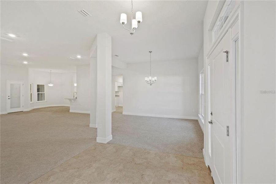 Stock photo. Home will be similar colors and material will vary.