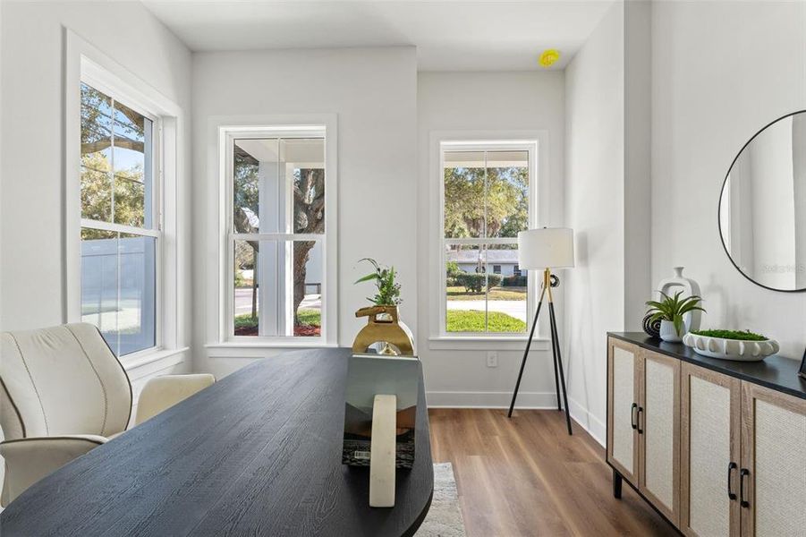 Furnished interior view inside a new home in , Seminole (Image 26).