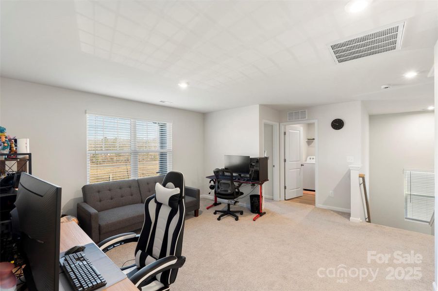 Furnished interior view inside a new home in Waxhaw Landing, Monroe (Image 8).