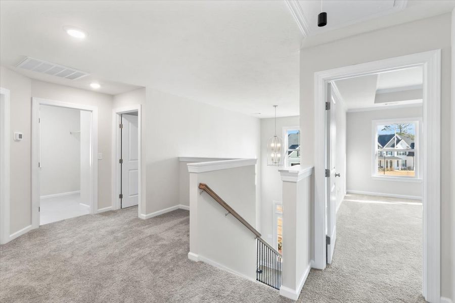 Furnished interior view inside a new home in Crawford Creek, Grovetown (Image 10). Furnished interior view inside a new home in Crawford Creek, Grovetown (Image 10).