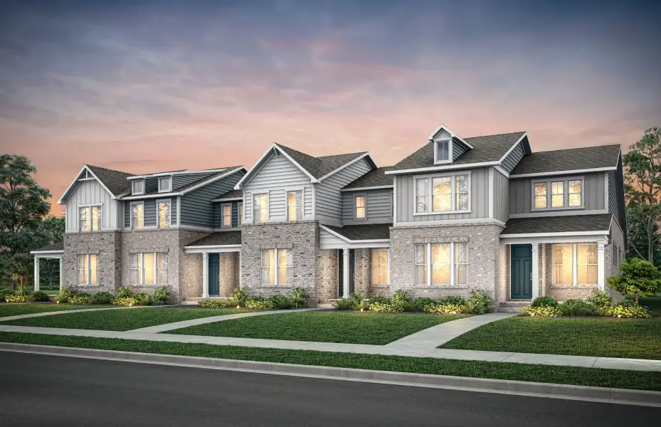 Representative exterior photo of a completed home built from the Canberra by Pulte Homes in Bradshaw Farms Reserve, Mount Juliet, TN (Image 18). Representative exterior photo of a completed home built from the Canberra by Pulte Homes in Bradshaw Farms Reserve, Mount Juliet, TN (Image 18).