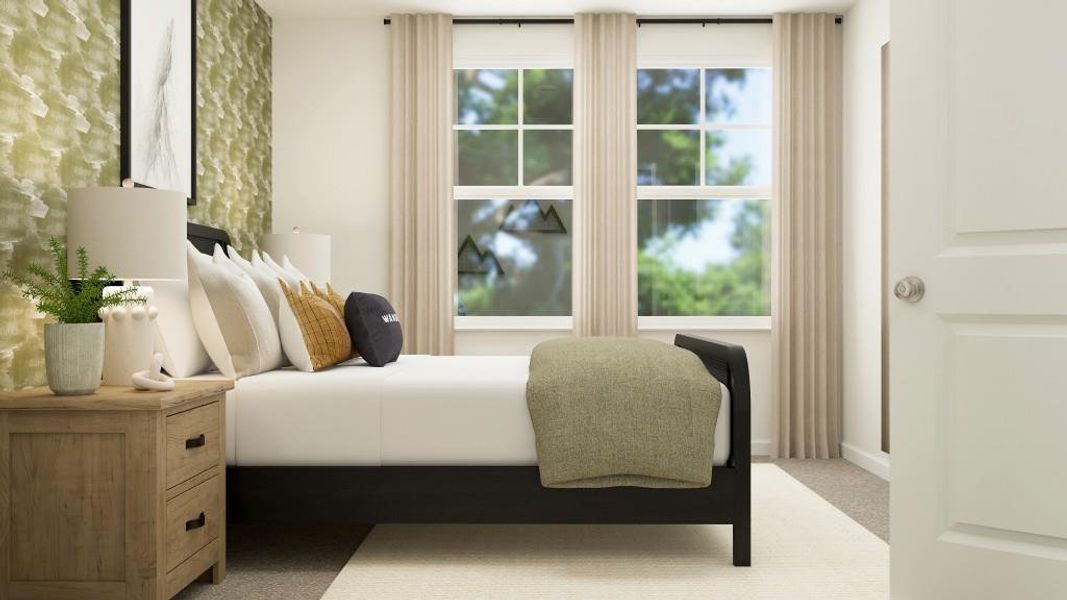 Furnished interior view inside a new home in Timber Ridge: Timber Ridge 42', Douglasville (Image 5).