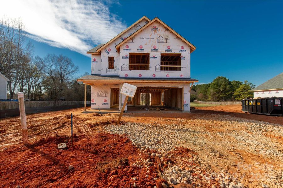 In-progress construction of a new home in , Clover, SC (Image 2). In-progress construction of a new home in , Clover, SC (Image 2).