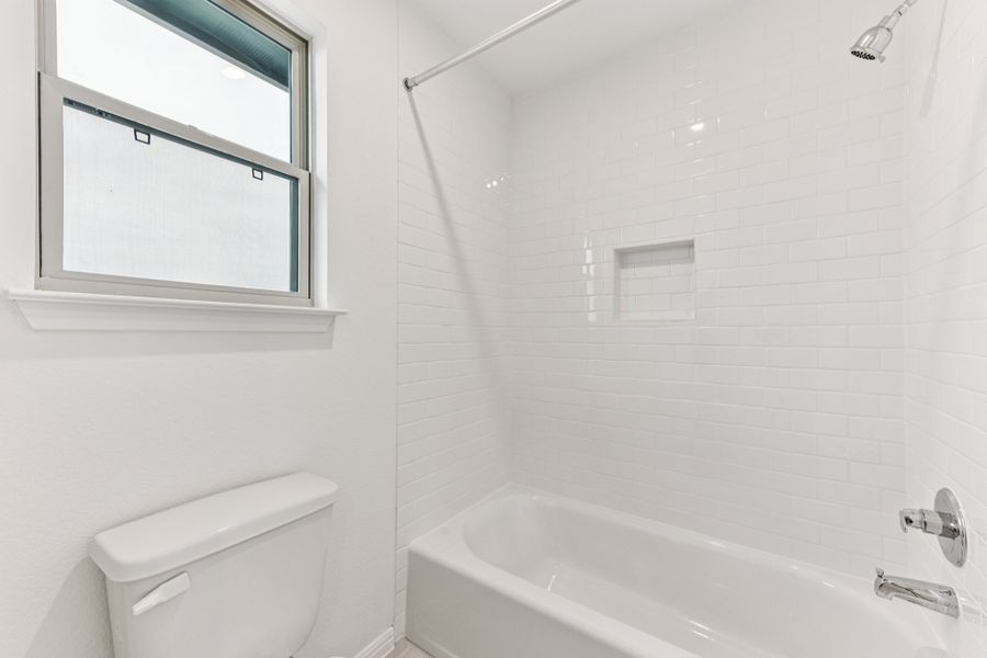 Furnished interior view inside a new home in Crosswinds, Kyle (Image 10). Furnished interior view inside a new home in Crosswinds, Kyle (Image 10).