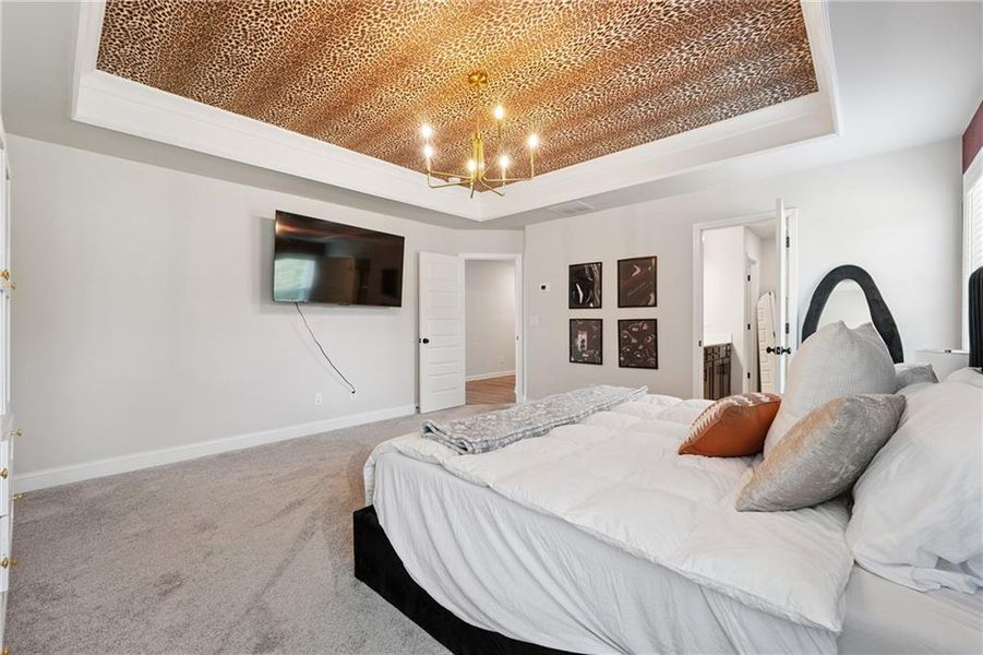 Furnished interior view inside a new home in Westgate Estates, Loganville (Image 33).