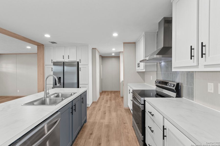 Furnished interior view inside a new home in , Somerset (Image 11).