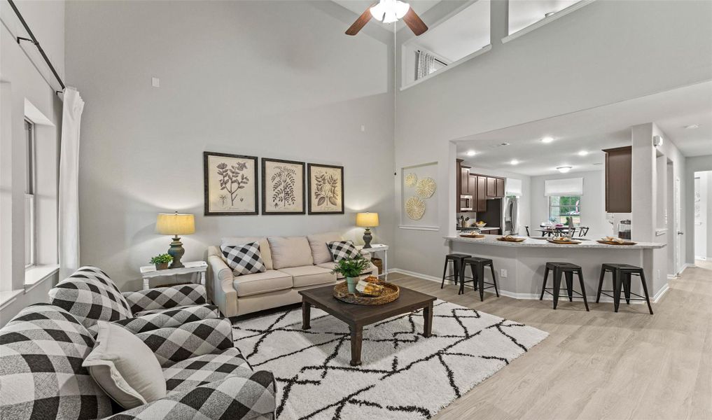 Open floor plan (*Photo not of actual home and used for illustration purposes only.) Open floor plan (*Photo not of actual home and used for illustration purposes only.)