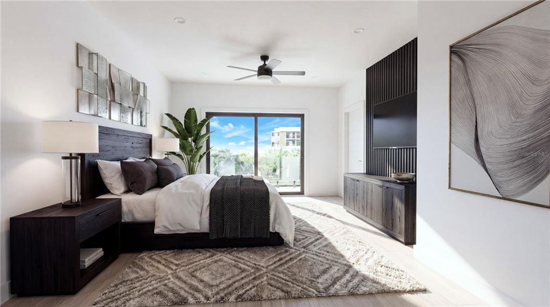 Furnished interior view inside a new home in , Tampa (Image 5).