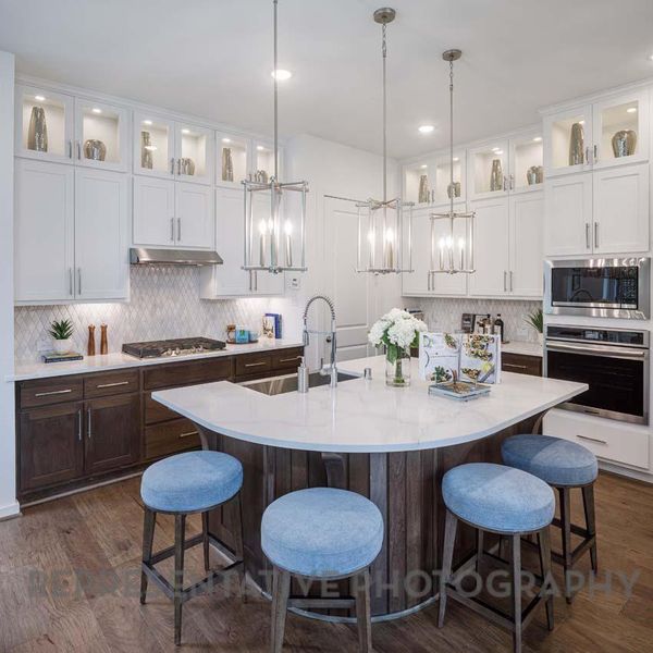 Furnished interior view inside a new home in , Cypress (Image 26).
