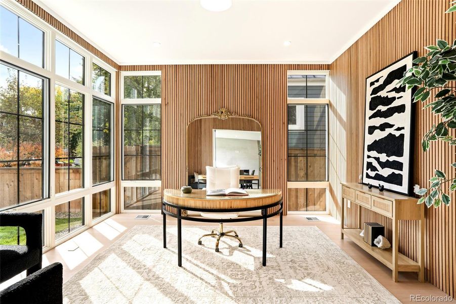 Furnished interior view inside a new home in , Denver (Image 14).