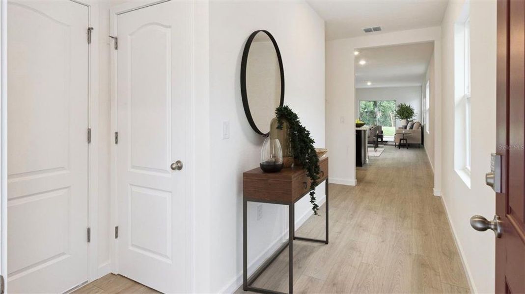 Furnished interior view inside a new home in , Sanford (Image 5).