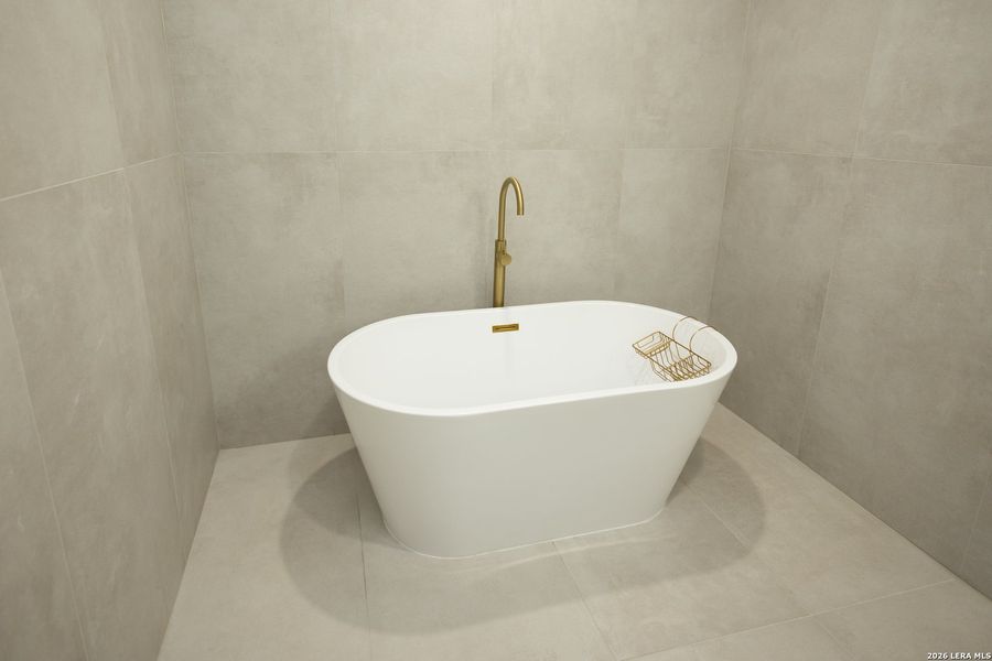 Close-up of interior finishes inside a home in , San Antonio (Image 18).