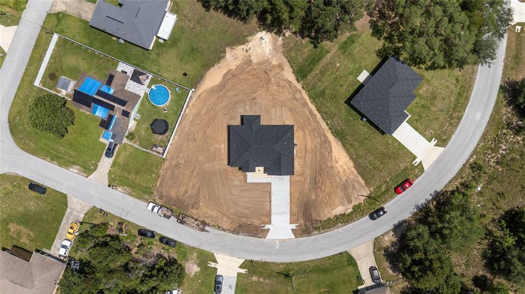 Front exterior of a new home in , Ocala, FL, highlighting curb appeal (Image 30). Front exterior of a new home in , Ocala, FL, highlighting curb appeal (Image 30).