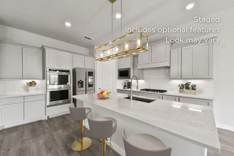 Furnished interior view inside a new home in WILDTREE 60', Montgomery (Image 5).