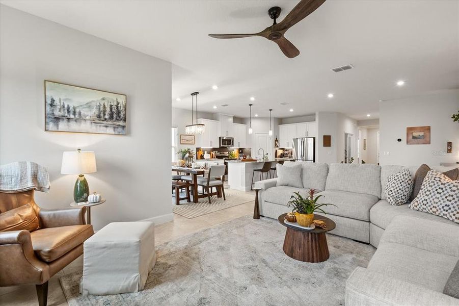 Furnished interior view inside a new home in , St. Cloud (Image 23).