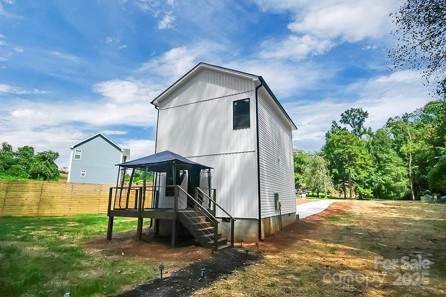 Front exterior of a new home in , Shelby, NC, highlighting curb appeal (Image 24).
