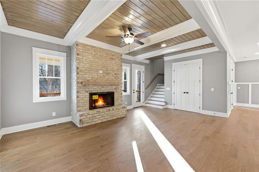 Spacious, unfurnished interior of a new home in , Buford (Image 54).