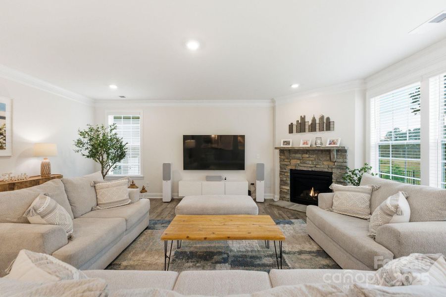 Furnished interior view inside a new home in , Huntersville (Image 17). Furnished interior view inside a new home in , Huntersville (Image 17).