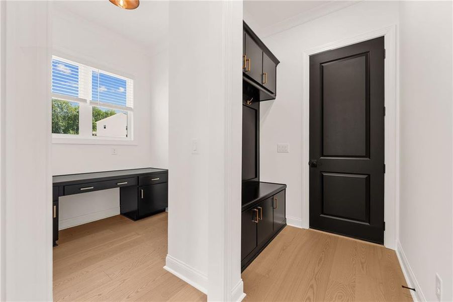 Furnished interior view inside a new home in , Cumming (Image 19).