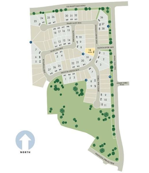 Image 36 of a home in Massey Oaks - Estate Series.