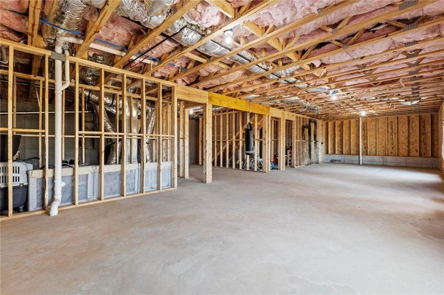 In-progress construction of a new home in Whitehall, Smyrna, GA (Image 51).