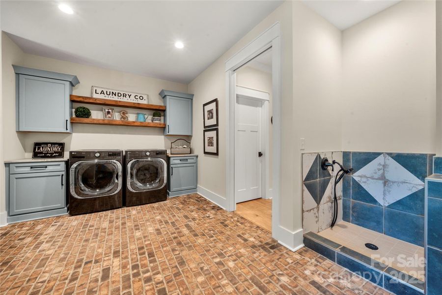 Furnished interior view inside a new home in , Clover (Image 26).