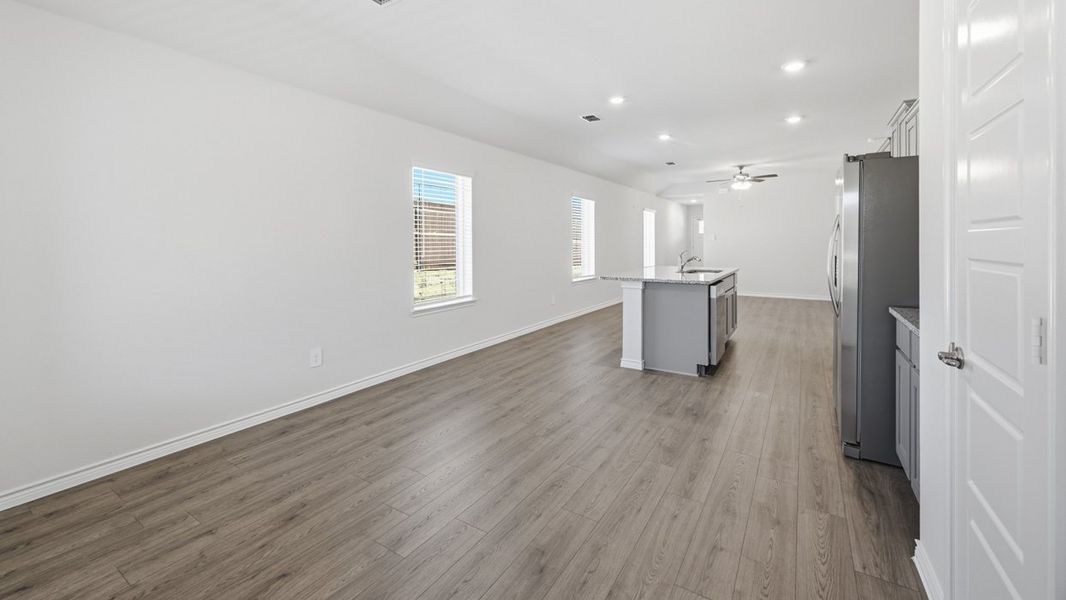 Representative unfurnished interior of a home built from the Bailey by D.R. Horton in Silverado, Aubrey (Image 20). Representative unfurnished interior of a home built from the Bailey by D.R. Horton in Silverado, Aubrey (Image 20).