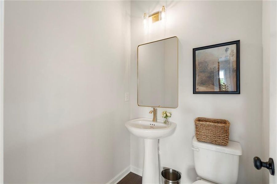 Furnished interior view inside a new home in , Alpharetta (Image 17).