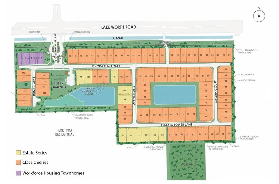 HENDRIX COMMUNITY MAP