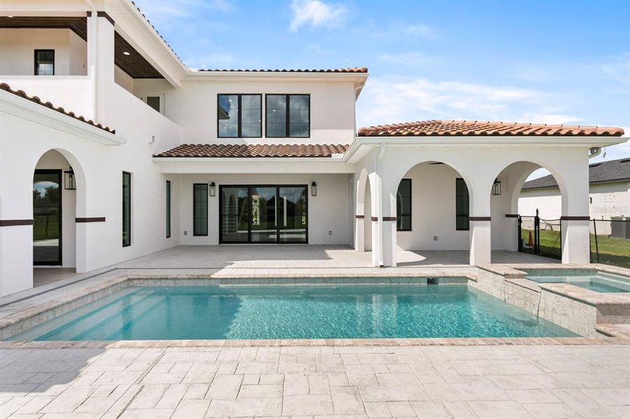 Exterior details and patio area of a home in , Lithia (Image 23).