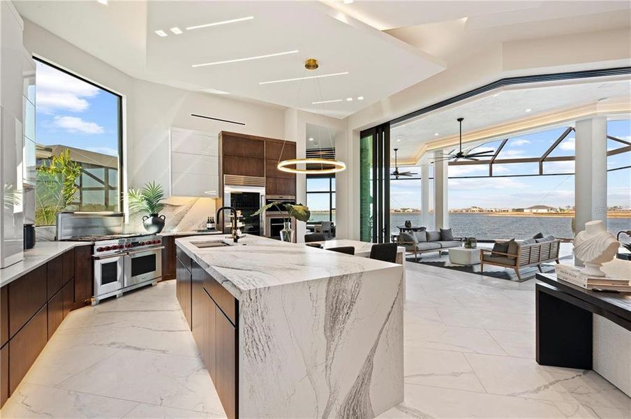 Furnished interior view inside a new home in Shellstone at Waterside, Sarasota (Image 11).