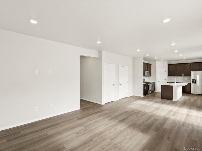 Spacious, unfurnished interior of a new home in Poudre Heights: The Lakes Collection, Windsor (Image 23).