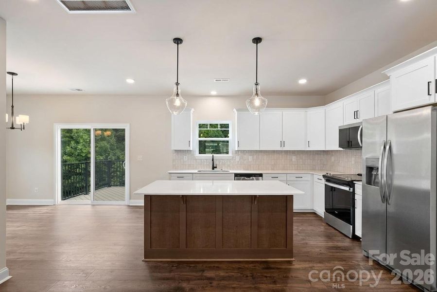 Furnished interior view inside a new home in , Asheville (Image 9).