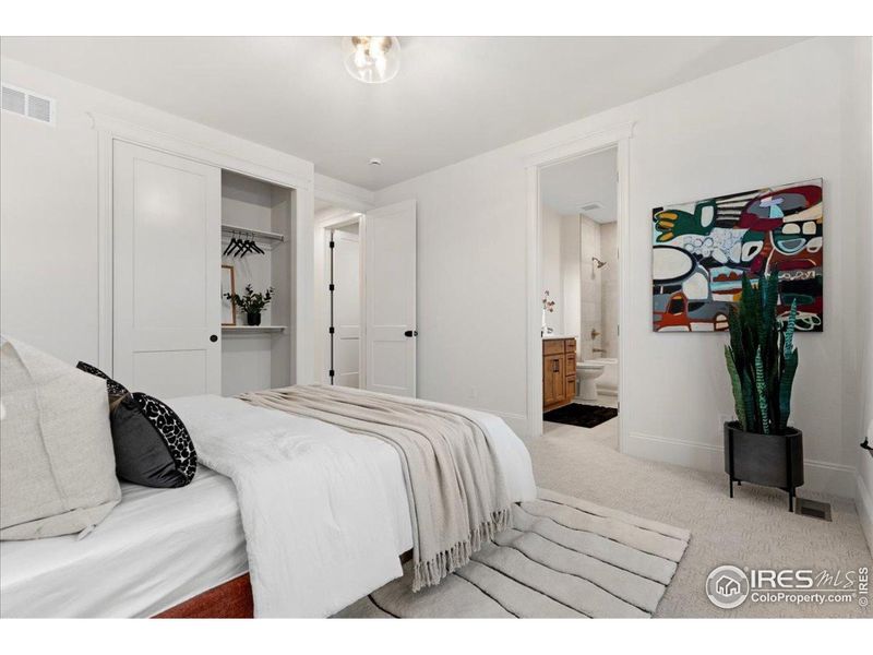 Furnished interior view inside a new home in , Berthoud (Image 27). Furnished interior view inside a new home in , Berthoud (Image 27).