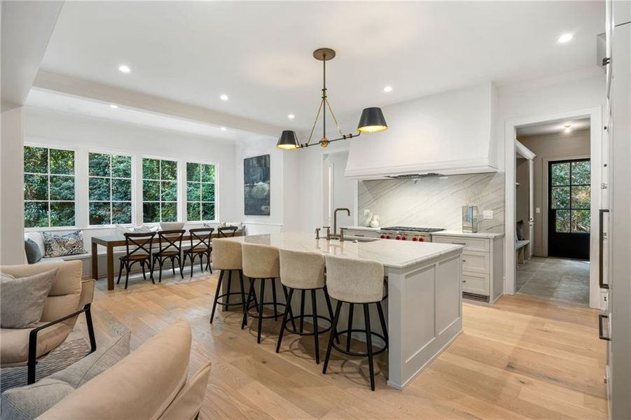 Furnished interior view inside a new home in , Atlanta (Image 4).