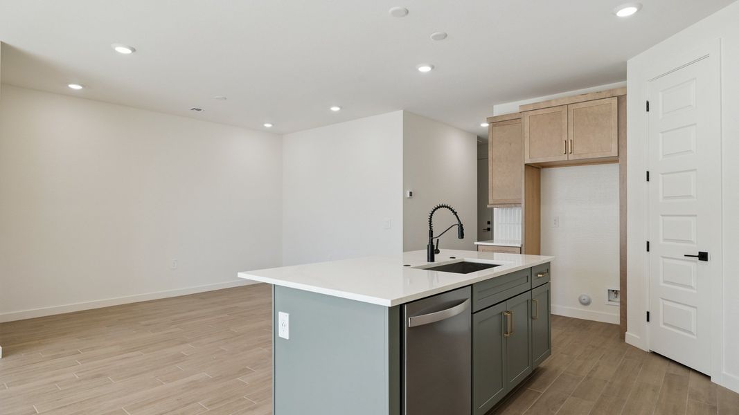 Furnished interior view inside a new home in The Ridge at Stone Butte, Phoenix (Image 7). Furnished interior view inside a new home in The Ridge at Stone Butte, Phoenix (Image 7).