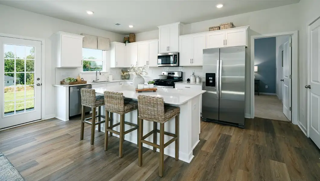 Furnished interior view inside a new home in Brandon Creek, Gastonia (Image 3).